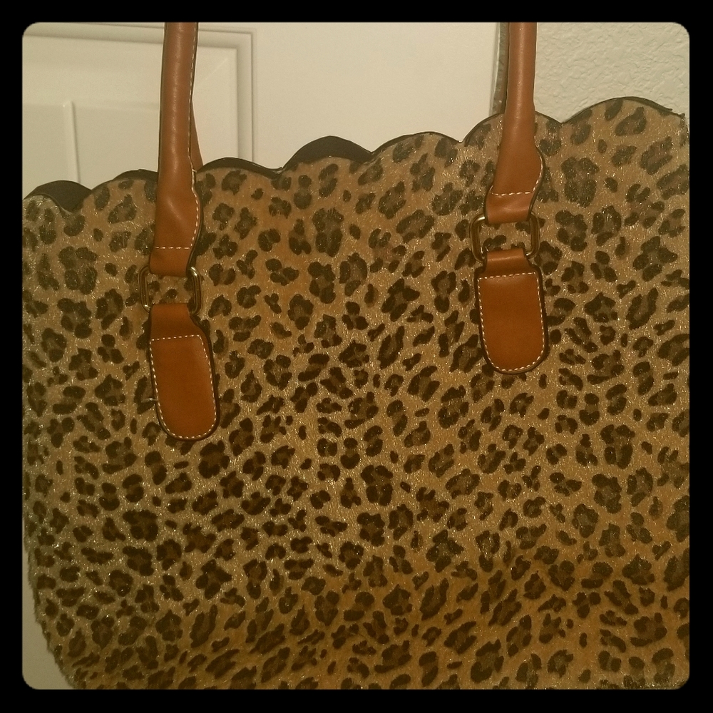 Leopard tote